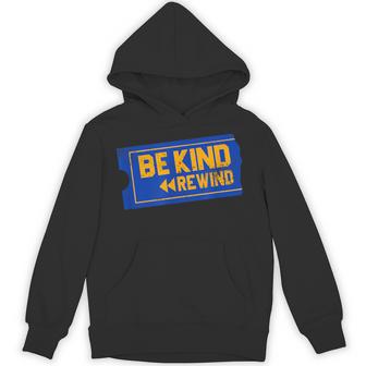 Blockbuster Be Kind Rewind Retro 90S Vhs Vintage Old School Hoodie - Thegiftio UK