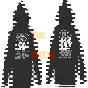 The Boo Crew Comedy Ghost Spooky Season Outfit Hoodie | Mazezy