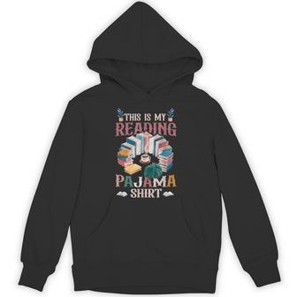 Book And Pajama This Is My Reading Pajama Bedtime Reading Hoodie - Monsterry