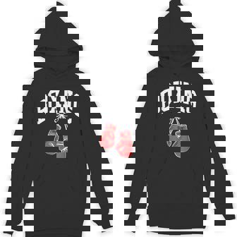 Boxing Gloves Boxer Graphic Hoodie | Seseable FR