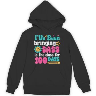 I Been Bringing Sass To The Class For 100Th Day Of School Hoodie - Thegiftio UK