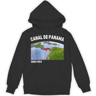 Canal De Panama Canal Zone Panamanian Waterway Hoodie - Thegiftio UK