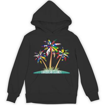 Caribbean Islands Flags West Indies Flags Hoodie | Mazezy