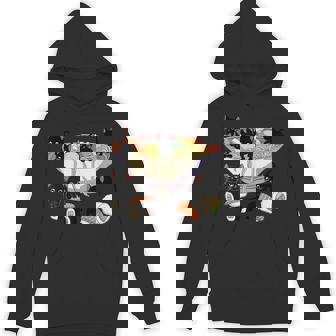 Cat Ramen Sushi Kitten Eating Noodles Sushi Japanese Anime Hoodie - Monsterry