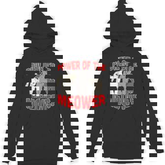 Catuperheros Power Of The Meower Feline Bossestrut Meow パーカー - Kawaiitshirt