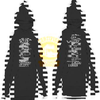 Certified Chaos Transport Technician School Bus Driver Hoodie - Monsterry