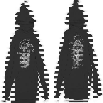 Christians My Identity Is In Jesus Christ Bible Faith Hoodie - Monsterry