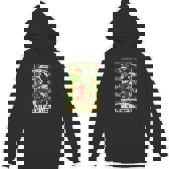 Christmas Frankenstein And Bride The Lovers Tarot Card Hoodie - Monsterry