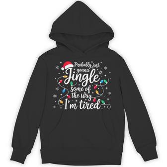 Christmas Lights Probably Just Gonna Jingle Some Of The Way Hoodie | Seseable UK