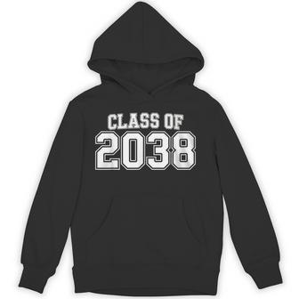 Class Of 2038 First Day Of School And Graduation Outfit Hoodie - Seseable