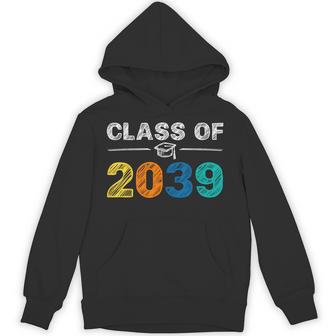 Class Of 2039 Grow With Me First Day Of School Graduation Hoodie | Mazezy