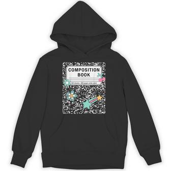 Composition Book Notebook Teachers Matching Group Halloween Hoodie - Thegiftio UK