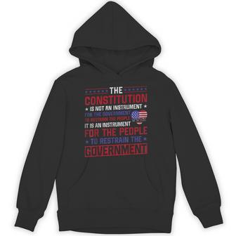 The Constitution Is An Instrument Us Patriotic Hoodie - Thegiftio UK