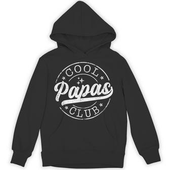 Cool Papas Club Emblem Father's Day Best Papa Hoodie - Monsterry