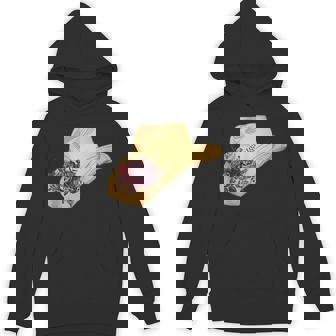 Country Y'All Gothic Alternative Floral Cowboy-Hat Tank Top Unisex Hoodie | Mazezy