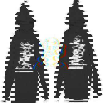 Cow DJ Glitch Rave EDM Music Party Tank Top Unisex Hoodie | Mazezy