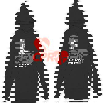 Cpr インストラクターシャツ Ems ボランティア ナースライフセーバー ギフト 長袖tシャツ パーカー - Kawaiitshirt