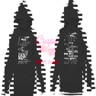 Craps Table Layout Strategy Casino Lover Craps Dealer Hoodie - Thegiftio