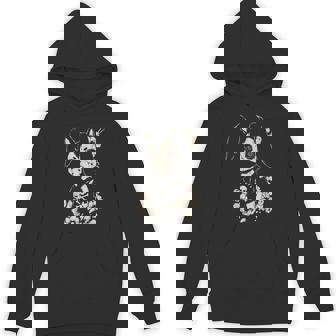 Creepy Bunny Rabbit Japanese Kawaii Manga Horror Goth Hoodie - Thegiftio