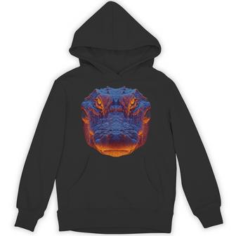 Crocodile Alligator Gator Face Hoodie - Thegiftio UK