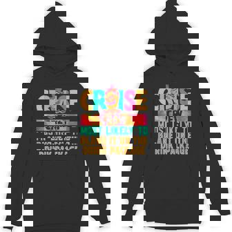 Cruise Crew Most Likely To Blame It On The Drink Package Hoodie - Thegiftio