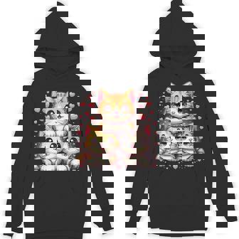 Cute Cat Lover Anime Kawaii Cats Hoodie | Mazezy