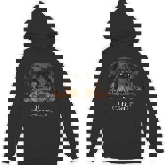 Cute Dog Graphic Love Rottweiler Puppy Dog Hoodie - Thegiftio