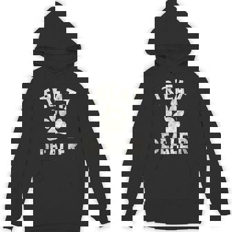 Cute Dog Paw Saying Treat Dealer Hoodie - Monsterry