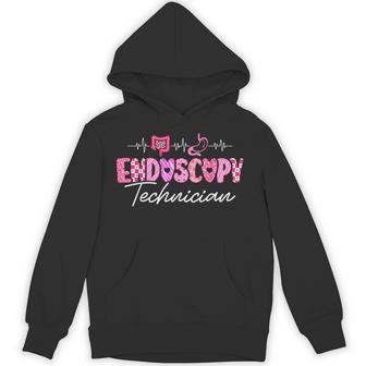Cute Endoscopy Tech Heart Hoodie - Thegiftio UK