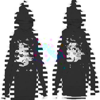 Cute Kawaii Narwhal Blue Pink Anime Sea Critter Fun Hoodie - Thegiftio