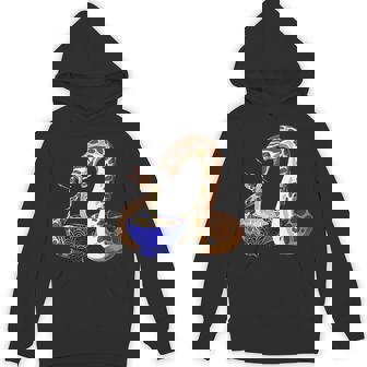 Cute Snake Eating Ramen Anime Style Hognose Snake Hoodie - Monsterry