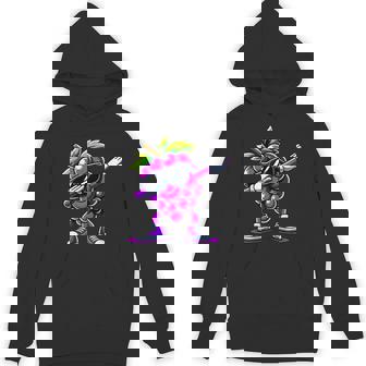 Dabbing Grape With Sunglasses Summer Fruit Hoodie | Mazezy