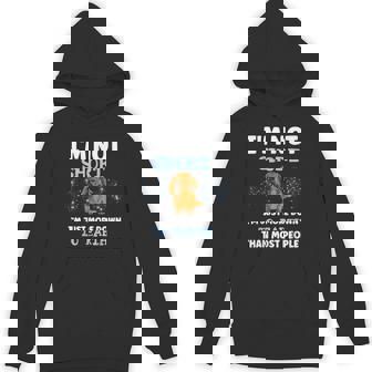 Dachshund I'm Not Short I'm Just More Down To Earth Hoodie - Thegiftio