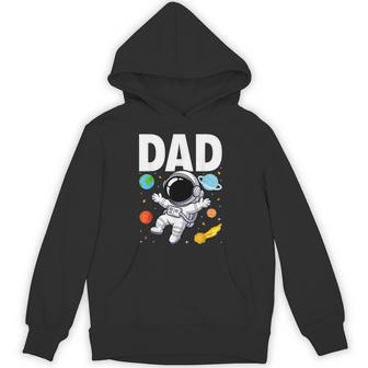 Dad Daddy Father Space Astronaut Birthday Family Matching Hoodie - Thegiftio UK