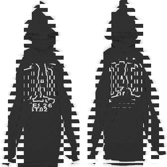 Dad Est 2026 Pregnancy Announcement For Dad Fathers Day Hoodie | Seseable UK