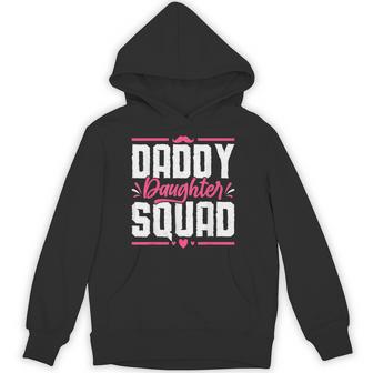 Daddy Daughter Squad Father Family Matching Father's Day Hoodie - Monsterry