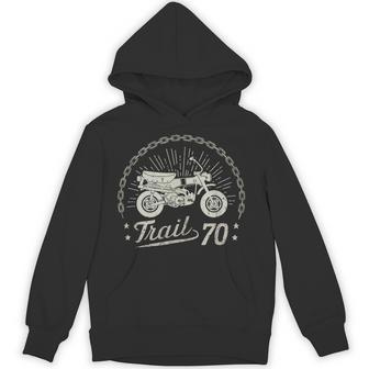 Dax Trail70 Ct70 Vintage Moped Motorbike Retro Hoodie - Thegiftio