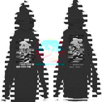 Desert Waves Sandboarding Sandboarder Surfer Tank Top Unisex Hoodie | Mazezy