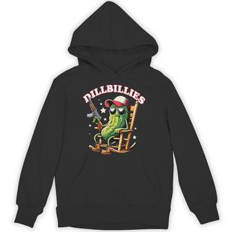 Dillbillies Redneck Farm Country Life Pickle Lover Hoodie | Mazezy