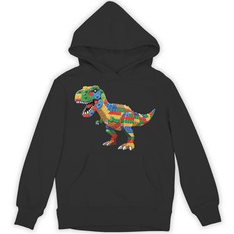 Dinosaur Raptor Master Builder Block Building Brick Builder Hoodie | Seseable UK