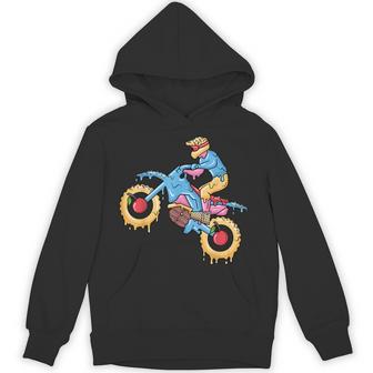Dirt Bike Drip Motocross Boys Dripping Dirt Biking Hoodie - Thegiftio UK