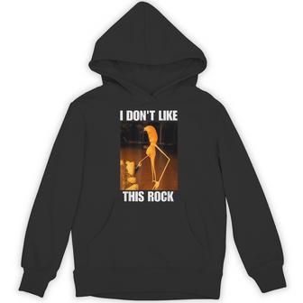 I Don't Like This Rock Marcus The Worm Robert Meme Hoodie | Seseable UK
