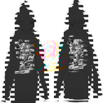 Donut Playing Bowling Donut Lover Bowling Player Hoodie | Mazezy