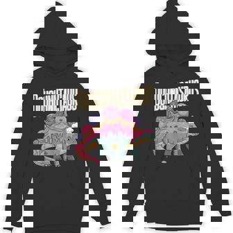 Doughnut Dino T-Rex Baking Dinosaur Donut Hoodie | Mazezy