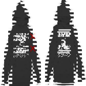 Drum & Bass X Bass Line RAVE TECHNO MUSIC RUM N ASS Unisex Hoodie | Mazezy