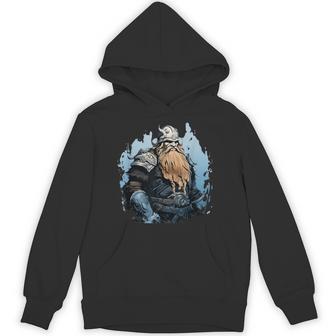 Dwarven Defender Dwarf Warrior Fantasy Mythology Creature Hoodie - Thegiftio UK