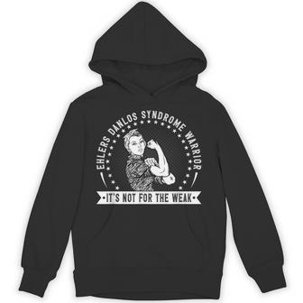 Ehlers Danlos Syndrome Warrior Zebra Stripes Eds Hoodie - Thegiftio
