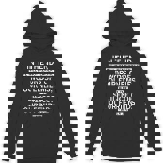 In The End Silence Of Our Friends Mlk Quote Hoodie | Mazezy
