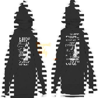 Exhausted Pregnant Lady Costume Spooky Pregnancy Hoodie | Mazezy