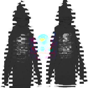 Experience Avant Garde And Vaporwave Future Through Art Unisex Hoodie | Mazezy